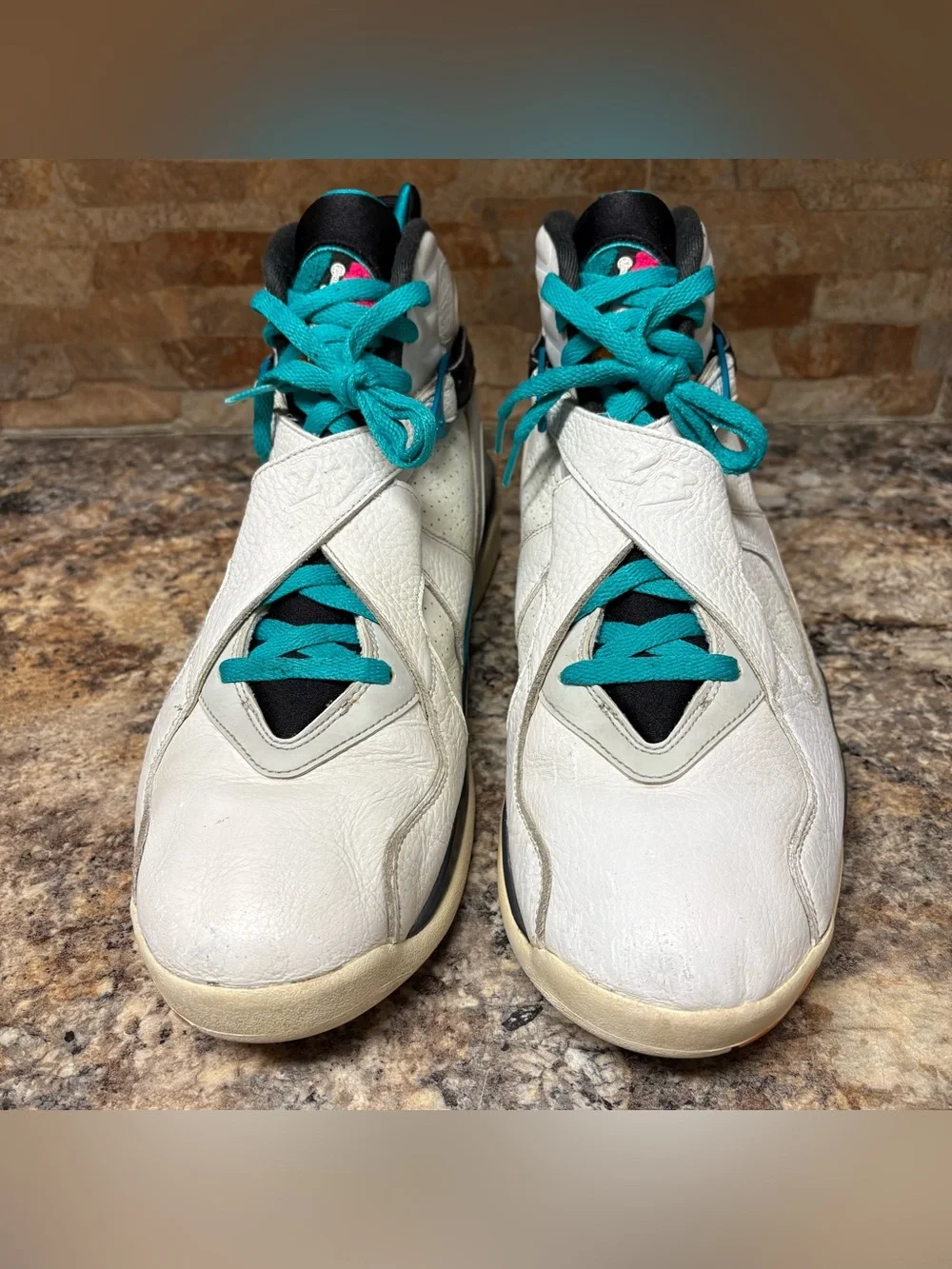 Air Jordan 8 Retro South Beach 305381-113 Size 14